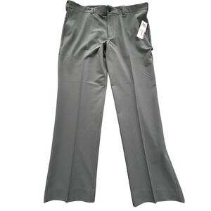 Grand Slam Performance Golf Pants 38x30 Gray Stretch 360 Active Waistband NEW